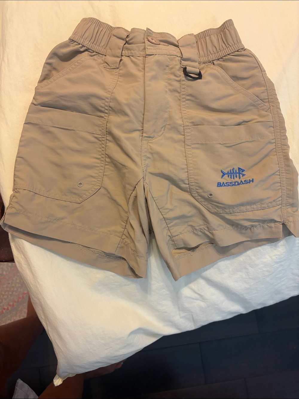 Kids' Tan Outdoor Cargo Shorts